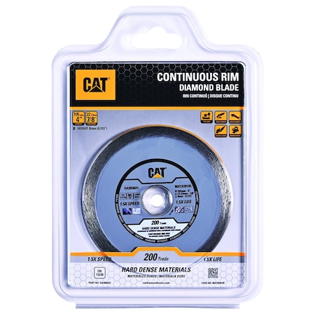 Caterpillar 200 Trade Tile-Hard Dense Materials 4-In Blade 105mm DA30502U